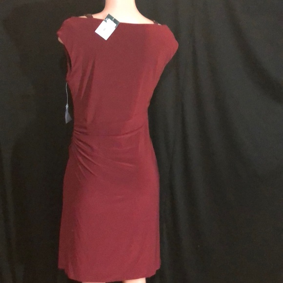 NWT RALPH LAUREN Ruby Ruched Jersey Work Dress - Picture 7 of 8